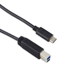 Targus ACC924EUX USB cable 1 m USB 3.2 Gen 2 (3.1 Gen 2) USB C USB B Black - ACC924EUX